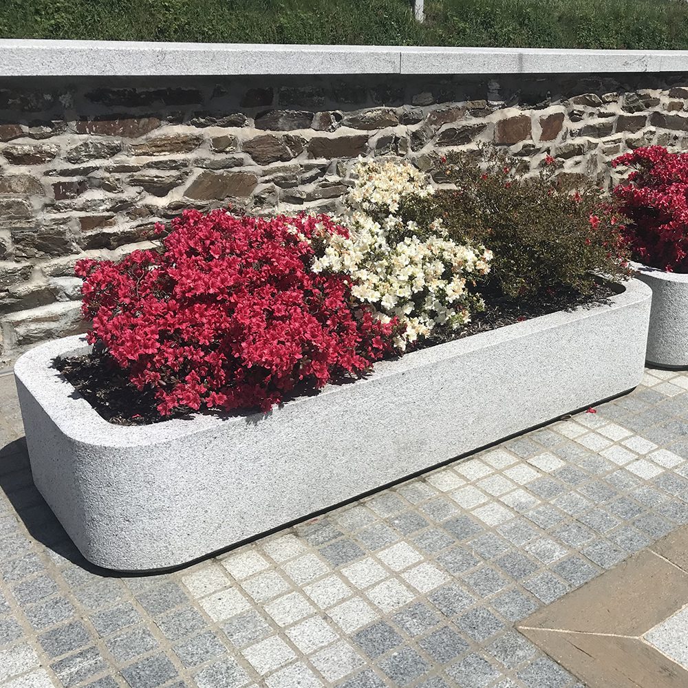 Jardinière 2Présenté en Gris du Tarn - JMD11050/E (50ht) Presenté en Gris Zephyr