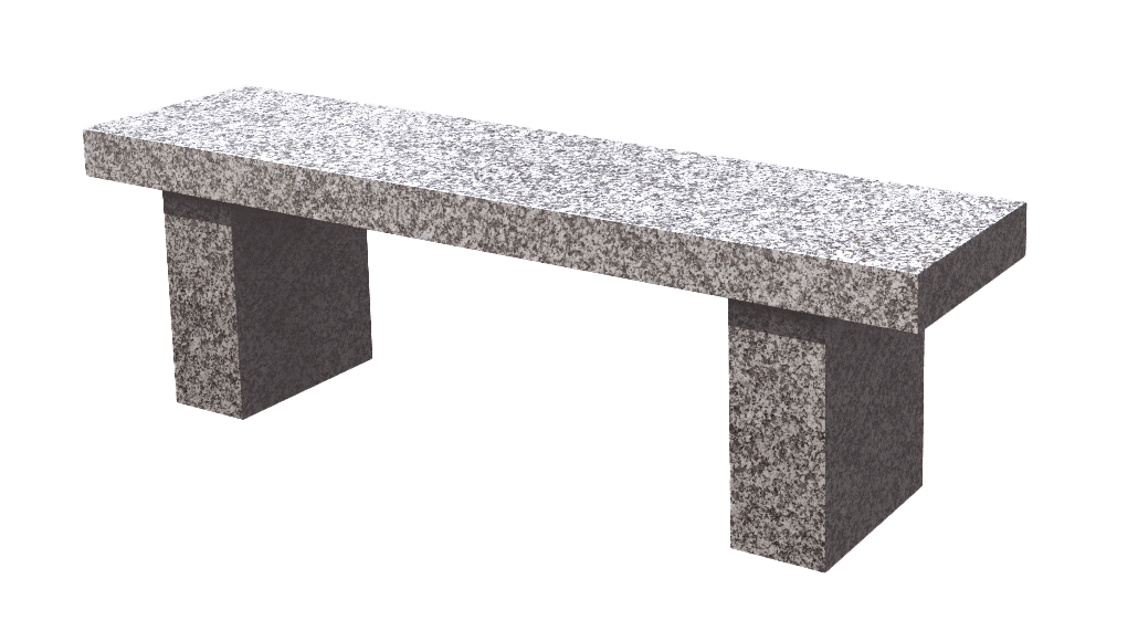 Présenté en Gris du Tarn (150cm long)
